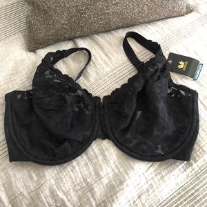Brand new Wacoal Black Lace Bra- DDD Never Worn